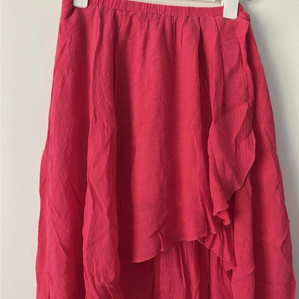 Annabelle Women's Pink and Red Skirt